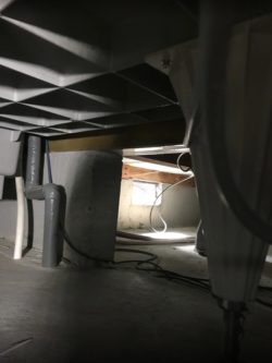 野洲市N様邸　エコキュート配線2